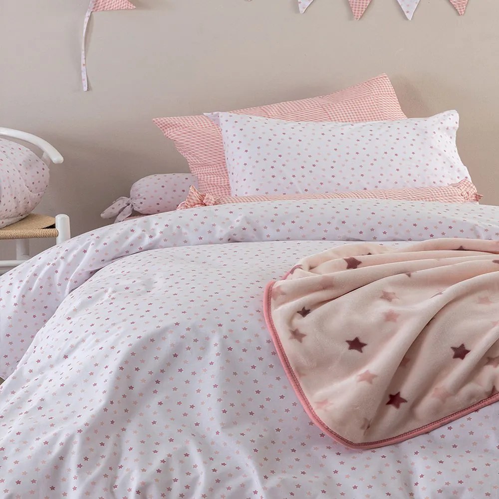 Μαξιλαροθήκες Παιδικές BB101 (Σετ 2τμχ) Rose Palamaiki 52X72 100% Βαμβάκι