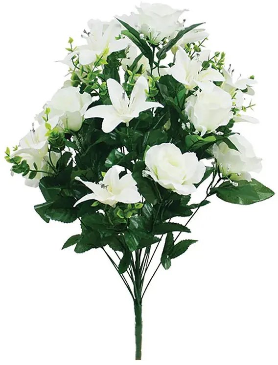 Τεχνητό Μπουκέτο Λουλουδιών 62εκ. Marhome 00-23605-24-2