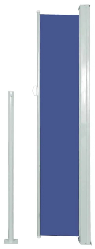 vidaXL Σκίαστρο Πλαϊνό Συρόμενο Βεράντας Μπλε 170 x 300 εκ.