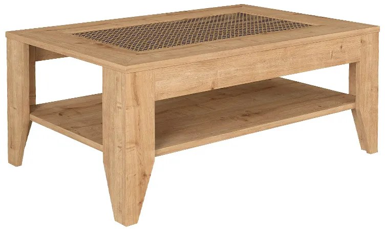 Τραπεζάκι σαλονιού Madura Megapap χρώμα sapphire oak 90x60x40εκ.