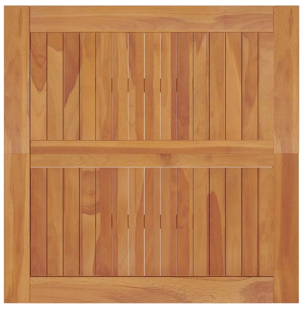 ΤΡΑΠΕΖΑΡΙΑ ΚΗΠΟΥ 85 X 85 X 75 ΕΚ. ΑΠΟ ΜΑΣΙΦ ΞΥΛΟ TEAK 316605