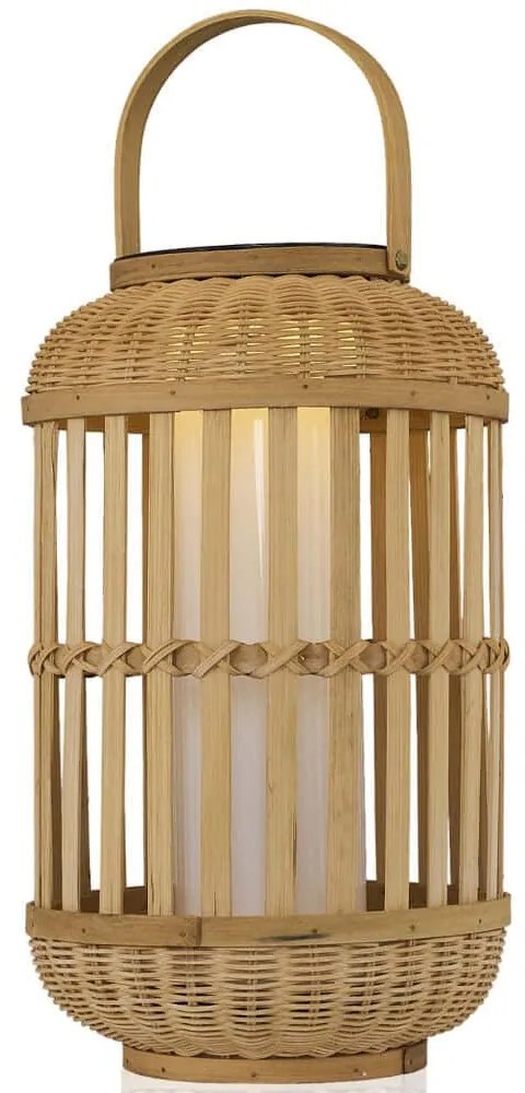 Φωτιστικό Δαπέδου - Φανάρι Ηλιακό 701CHD1700 Φ25x44cm Led 80lm 2,4W 3000K Natural Opviq