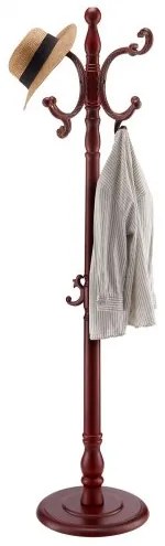 VEVOR Freestanding Coat Rack Wooden Coat Tree with Stable Large Base &amp; 11 Hooks