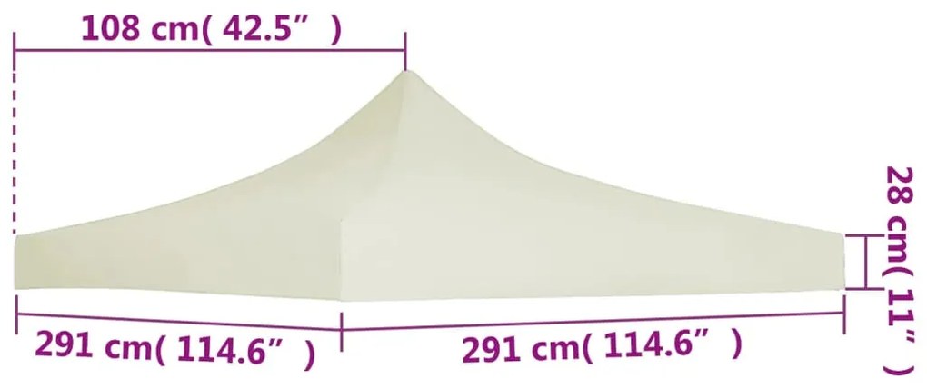 ΚΑΛΥΜΜΑ ΤΕΝΤΑΣ ΕΚΔΗΛΩΣΕΩΝ ΚΡΕΜ 3 X 3 Μ. 44983