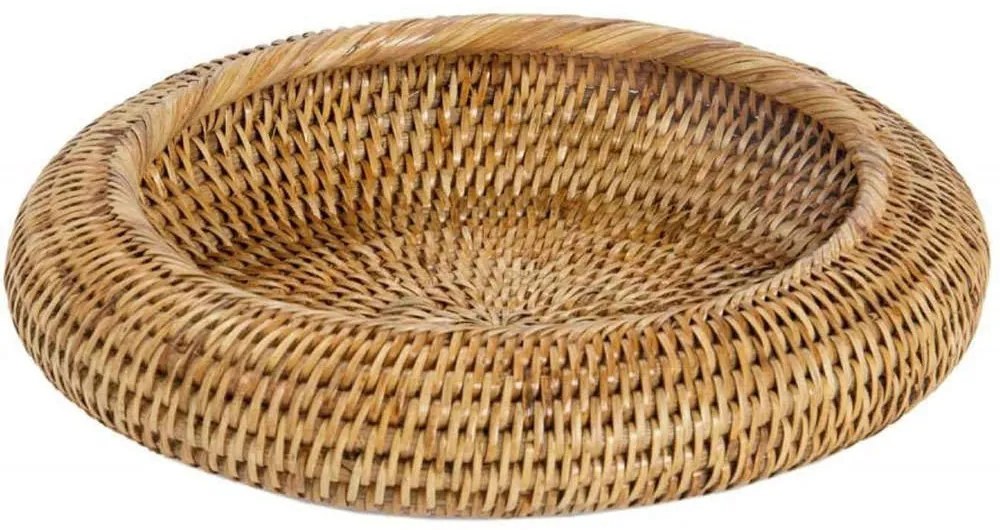 Διακοσμητική Πιατέλα AH-MS73189 Φ30x6cm Natural Andrea House Rattan