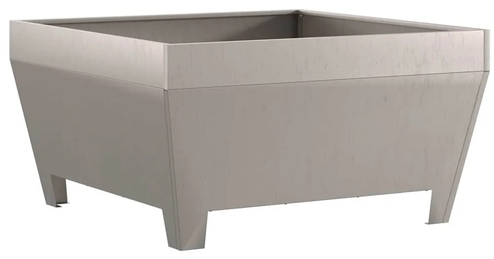 vidaXL Φωτιά Καφέ 80 x 80 x 43 εκ. Ατσάλι σκληρυθέν στον αέρα