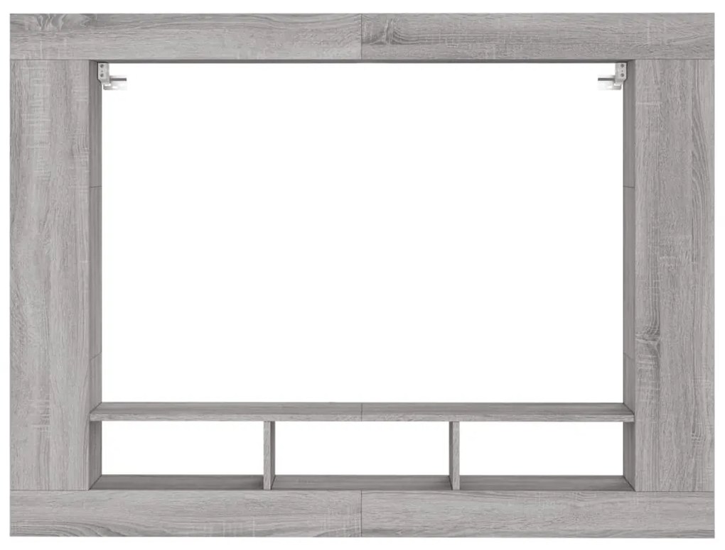 vidaXL Έπιπλο Τηλεόρασης Γκρι Sonoma 152 x 22 x 113 εκ. Επεξεργ. Ξύλο