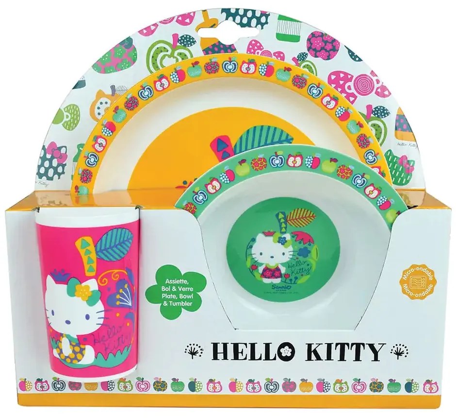 Hello Kitty παιδικό σερβίτσιο φαγητού (005988) - 005988