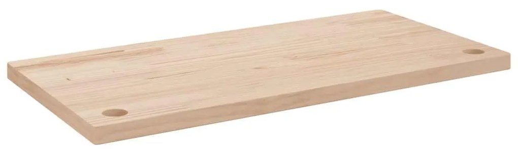 vidaXL Επιφάνεια Γραφείου 80 x 40 x 2,5 εκ. από Μασίφ Ξύλο Πεύκου