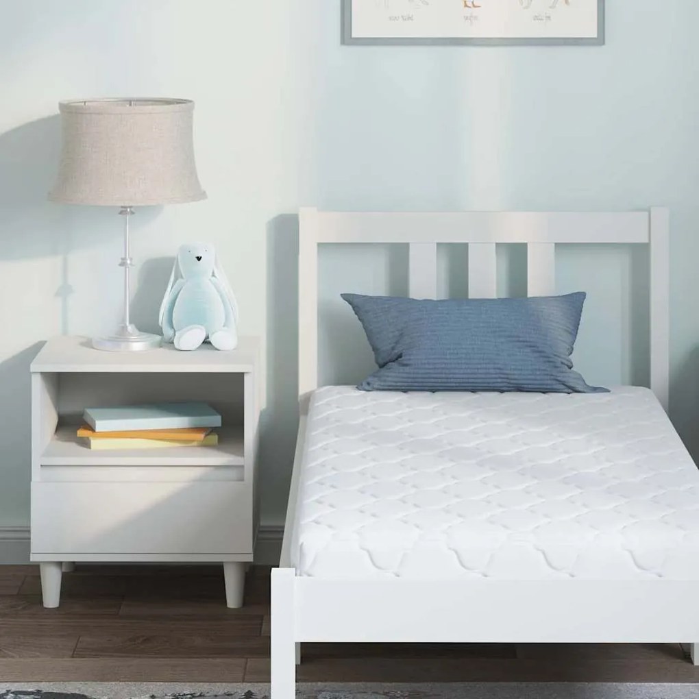 vidaXL Στρώμα Λευκό 60 x 120 cm PU Αφρός