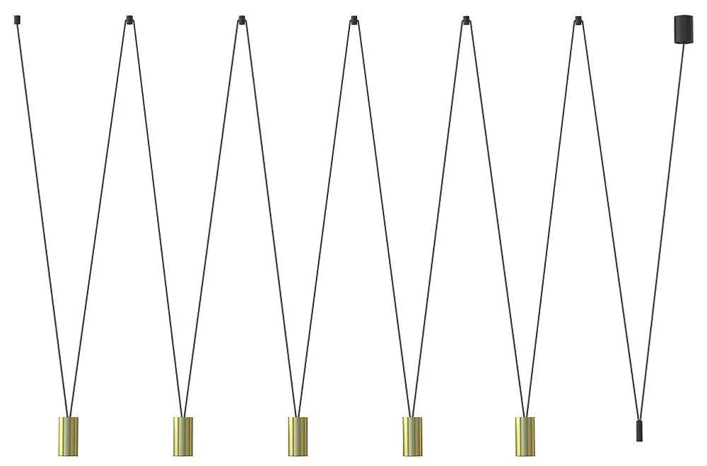 Φωτιστικό Οροφής More Eye 7608 5x10W GU10 Solid Brass Nowodvorski Metal