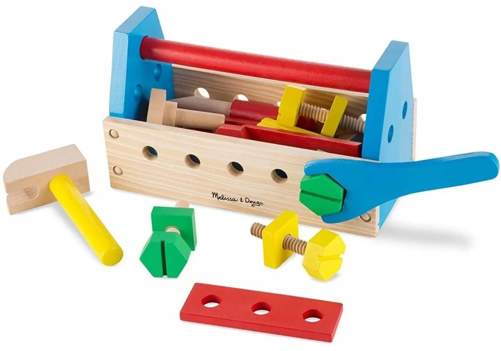 Ξύλινο Βαλιτσάκι με Εργαλεία &amp; Βίδες  10494 Melissa &amp; Doug