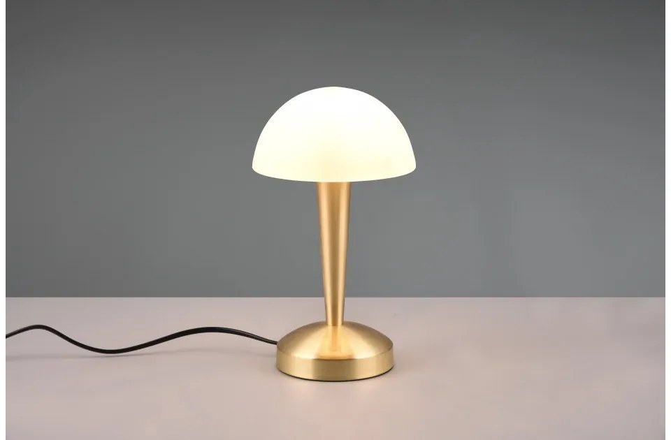 Επιτραπέζιο Φωτιστικό E14 5W IP20 Canaria R59561108 Trio Lighting-R59561108-Ορείχαλκος R59561108