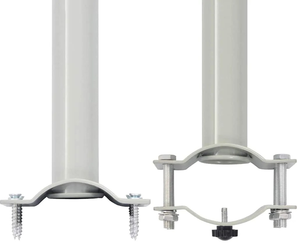 vidaXL Σκίαστρο Πλαϊνό Συρόμενο Βεράντας Γκρι 60 x 300 εκ.