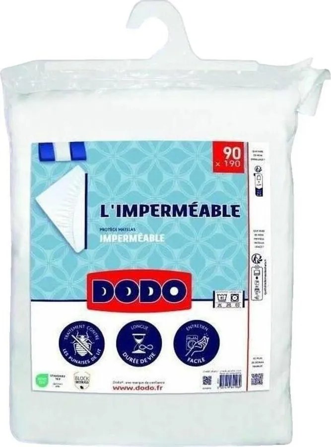 Dodo  Protège-matelas  Modèle imperméable blanc