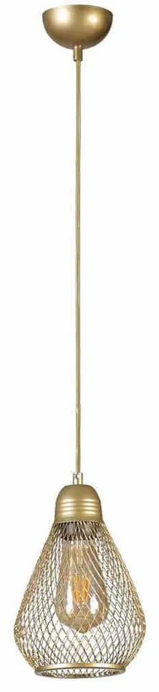 Φωτιστικό Οροφής Armut 941RTN1259 Φ15x70cm 1xE27 40W Gold Opviq