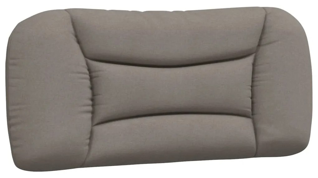 vidaXL Μαξιλάρι για Κεφαλάρι Taupe 80 εκ. Υφασμάτινο