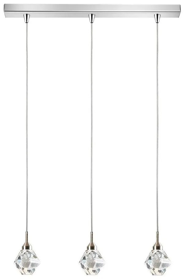 Φωτιστικό Οροφής - Ράγα 01465.07B 3W 24V LED 3000K 240Lm/Each 70cm Clear Luma