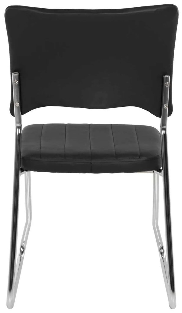 ΚΑΡΕΚΛΑ QUENTI HM1071.01 ΜΑΥΡΗ 47x54x84 εκ.