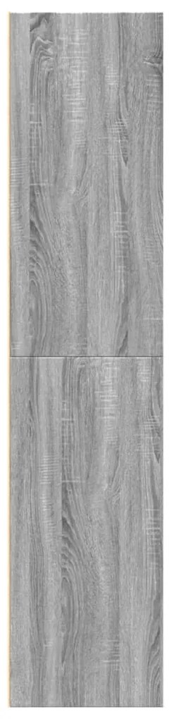 vidaXL Ντουλάπι Γκρι Sonoma 70x41x185 εκ. Επεξεργασμένο Ξύλο