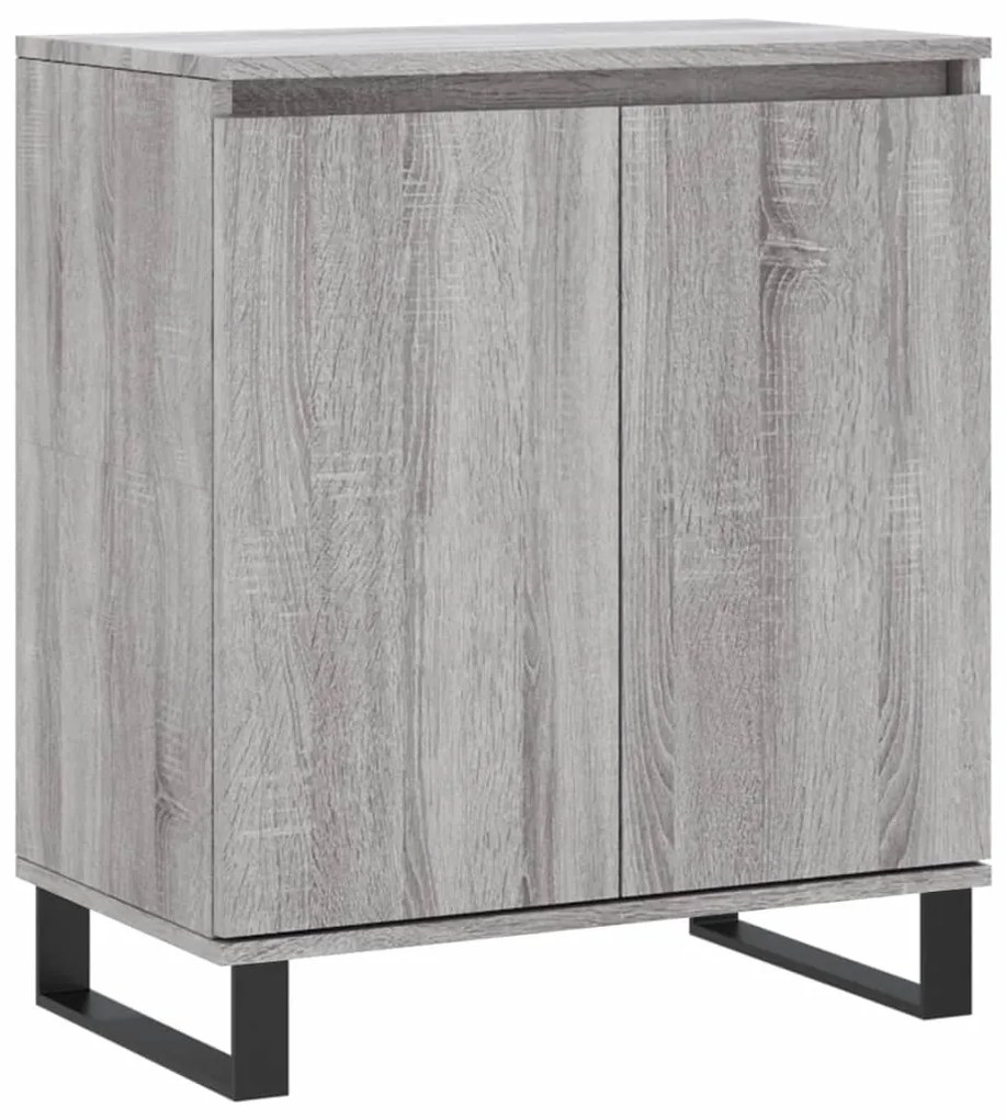 vidaXL Ντουλάπι Γκρι Sonoma 60x35x70 εκ. από Επεξεργασμένο Ξύλο