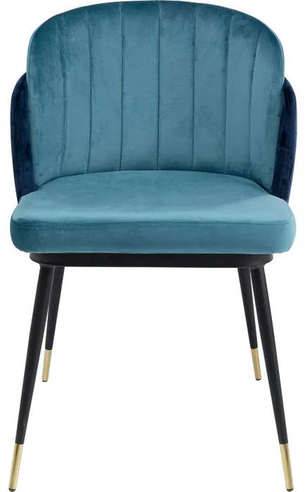 Καρέκλα Hojas Μπλε 81 x 52 x 58 εκ. - Μπλε