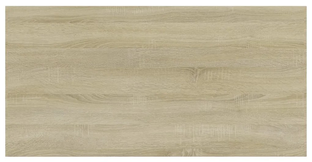 vidaXL Ράφια Βιβλιοθήκης 4 τεμ. Sonoma Δρυς 80x40x1,5 εκ. Μοριοσανίδα