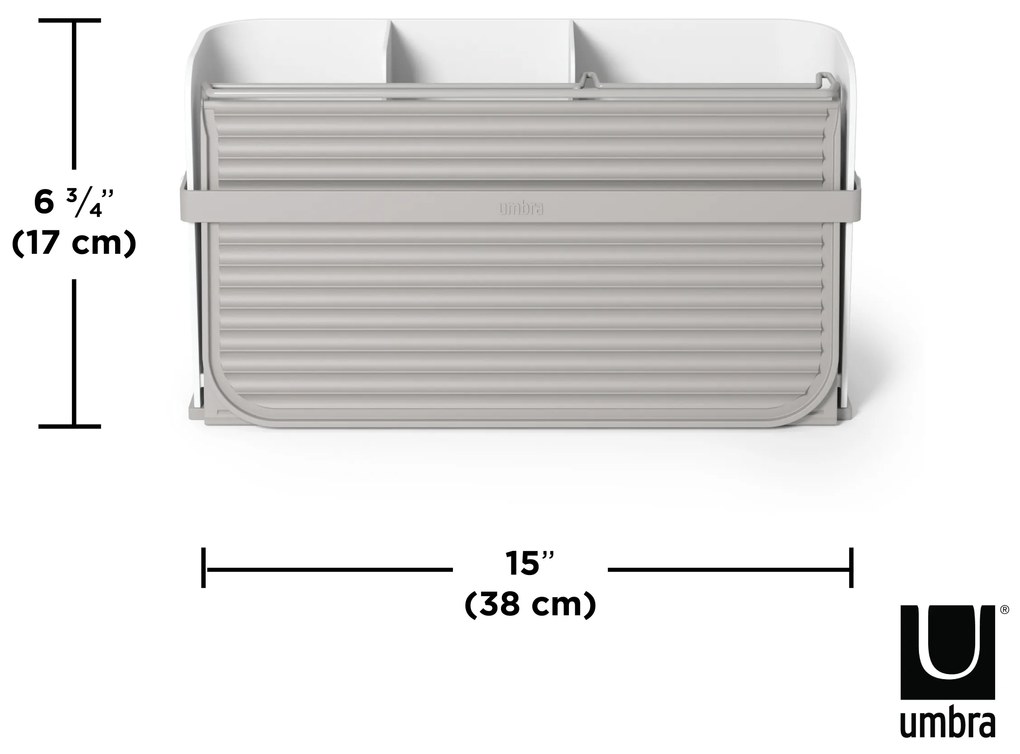Πτυσσόμενη πιατοθήκη πάγκου 33x18x17εκ Umbra Sling 1018896-910