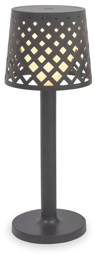 Φωτιστικό Επιτραπέζιο Gretita LUMGRT030ANWLNW Φ11,7x31cm Led 8Lm 3000K Black
