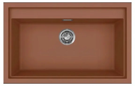 Νεροχύτης κουζίνας SINTESI 130 Cavern Clay 83 ELLECI 79x50cm