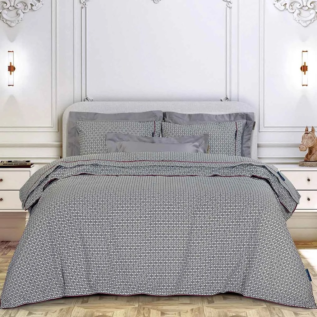 Παπλωματοθήκη Υπέρδιπλη (Σετ 220x240) Greenwich Polo Club Essential 2213