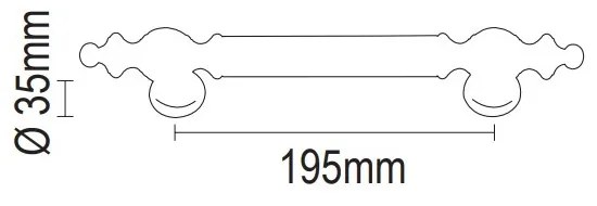 Λαβή Εξώθυρας Vio DP 04.6000 INOX ΜΑΤ-ΧΡΩΜΙΟ - 04.  .6000Ζ9