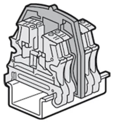 Διαχωριστικό Κλέμμας Πλάτους 5-6-8-10mm Γκρι Viking 037560 Legrand-37560-Γκρι 037560