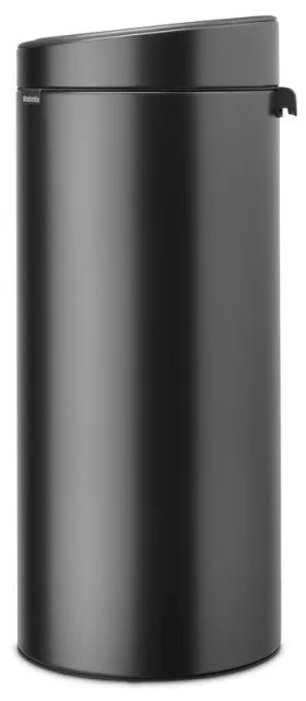 Κάδος Brabantia Touch Bin New 1008860, 30 l, αθόρυβο και ομαλό κλείσιμο, σκούρο γκρι