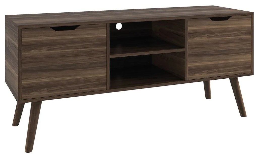 Έπιπλο Τηλεόρασης ALINA Καρυδί MDF 120x38x58cm
