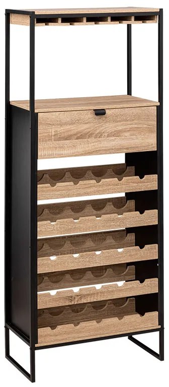 Επιδαπέδια Κάβα Ποτών Για 25 Μπουκάλια (60x30x160) F-V Bar Cabinet 189646