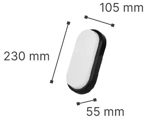 Άπλικα τοίχου it-Lighting Echo 802029-Leuko