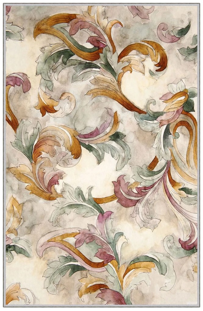 Χαλί Hmnt55 571HFT1484 Beige-Multi Conceptum Hypnose 80X200cm