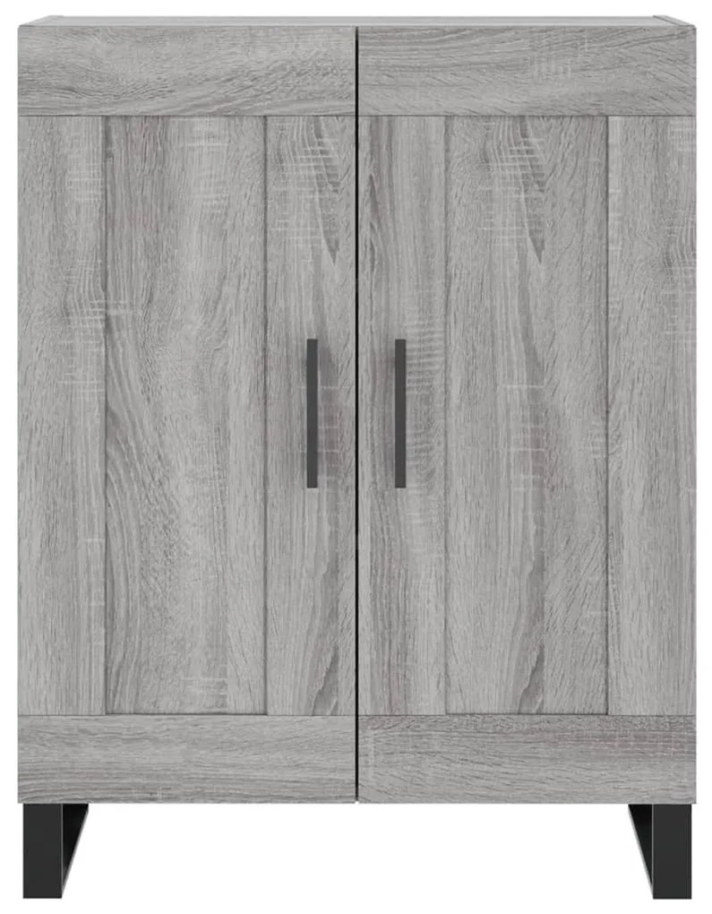 vidaXL Ντουλάπι Γκρι Sonoma 69,5 x 34 x 90 εκ. από Επεξεργασμένο Ξύλο