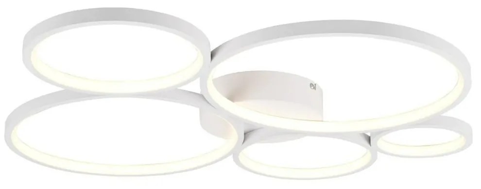 Φωτιστικό Οροφής - Πλαφονιέρα Rondo 622610531 49W Led 53x59cm White Mat Trio Lighting Metal