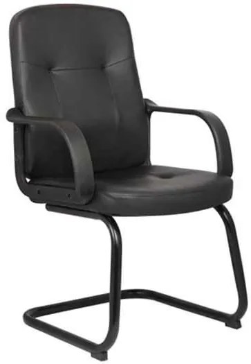 Πολυθρόνα Επισκέπτη BF1300V PU Μαύρο 57x59x95cm