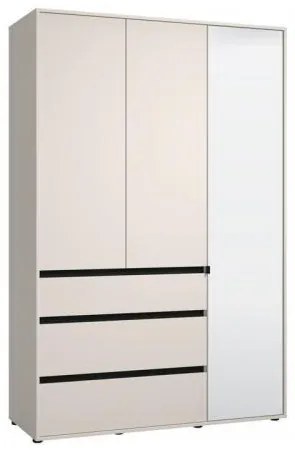 ΝΤΟΥΛΑΠΑ CORBETT 3K3F1O h211 CASHMERE/ΜΑΥΡΟ ΜΑΤ ΧΡΩΜΑ 138x55x211εκ 11014290