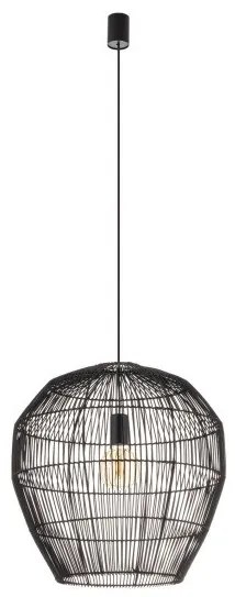 Κρεμαστό Φωτιστικό Οροφής E27 25W IP20 Haiti M Nowodvorski-11167-Μαύρο 11167