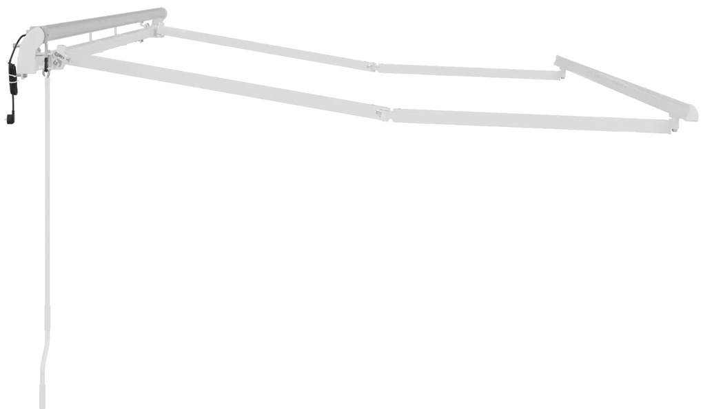 vidaXL Electric Awning Frame Αναδιπλούμενη 3.5x2 εκ Μεταλλική