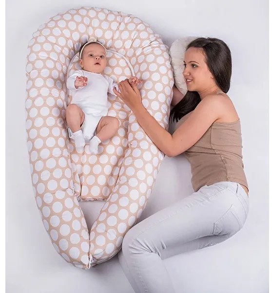 Μαξιλάρι Θηλασμού / Φωλιά 3in1  Baby Nest  Pink Lorelli