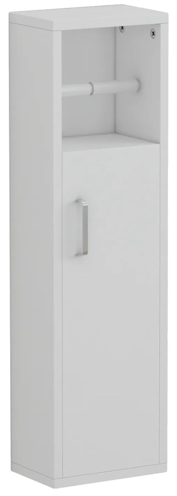 ΝΤΟΥΛΑΠΙ ΜΠΑΝΙΟΥ DAMIEN HM9025.12 ΜΕΛΑΜΙΝΗ ΛΕΥΚΗ 20x13x70Yεκ.