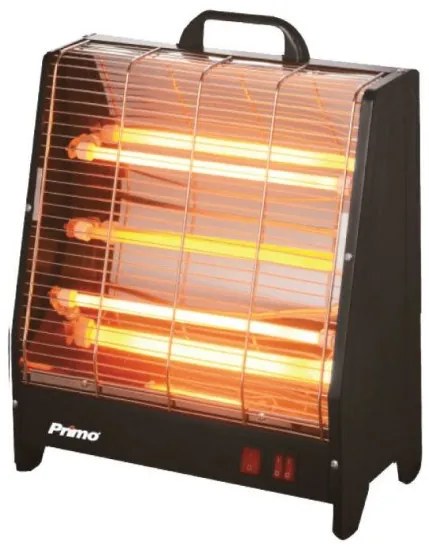 Θερμάστρα Χαλαζία PRQH-81052 Μαύρη 2100W 810052 Primo-810052-Μαύρο 810052