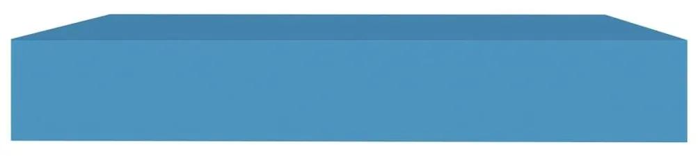 Ράφια Τοίχου 2 τεμ. Μπλε 23 x 23,5 x 3,8 εκ. MDF - Μπλε