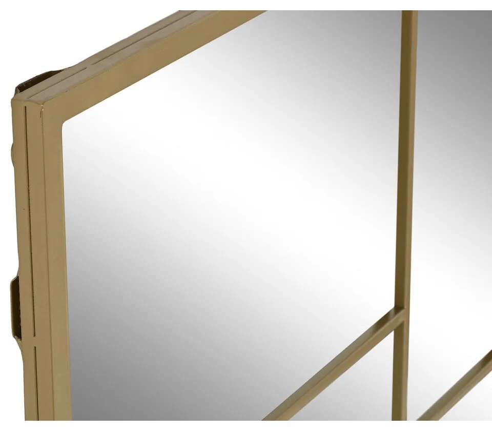 Τοίχο καθρέφτη Home ESPRIT Χρυσό 60 x 2 x 90 cm
