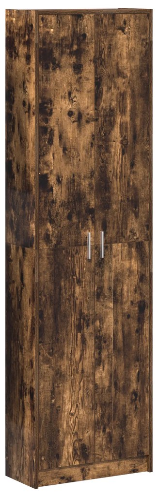 vidaXL Ντουλάπα Καπνιστού Δρυ 55x25x189 εκ. Επεξεργασμένου Ξύλου
